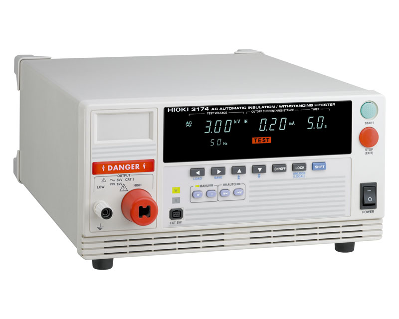 安全試験機器】耐圧試験中に試験電圧が変動する