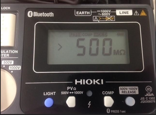 HIOKI メガテスター 絶縁抵抗計 (デジタル) IR4051-10 デジタル絶縁抵抗計(5レンジ) 1台 HIOKI(日置電機